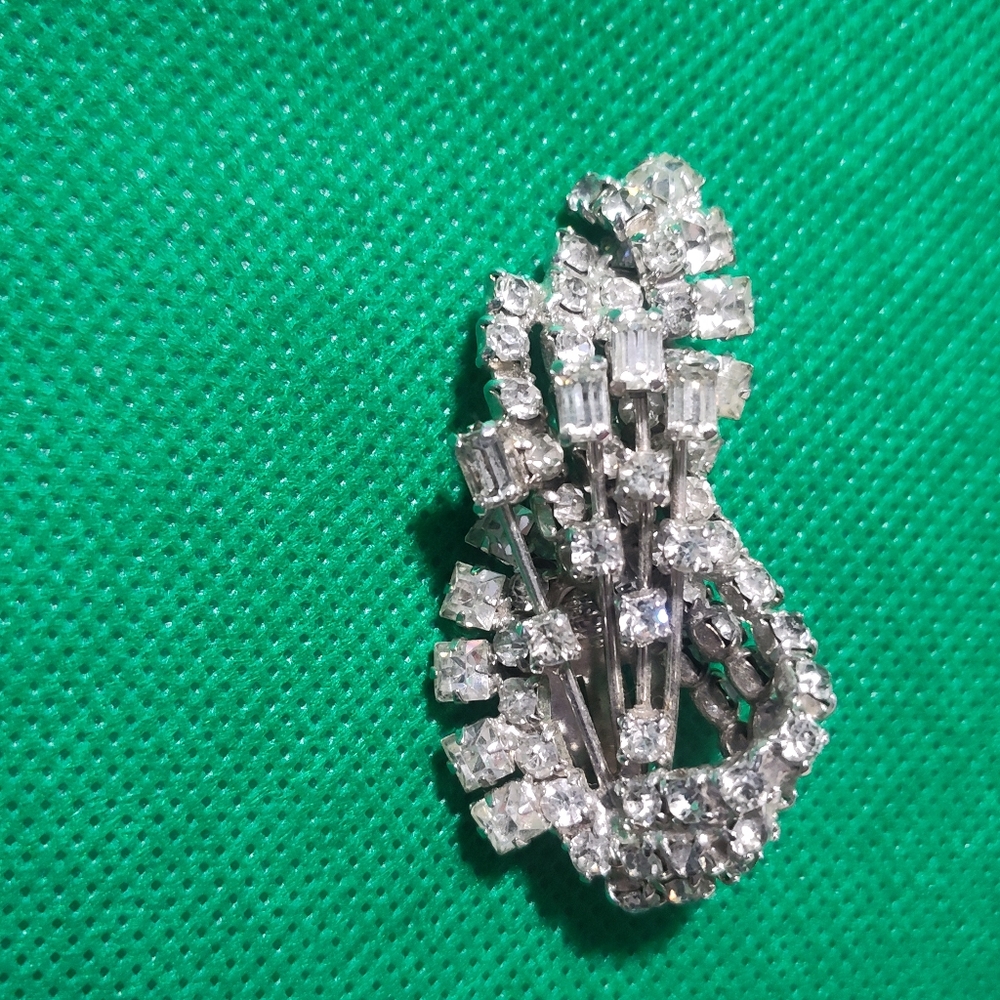 Vintage Crystal bridal clip